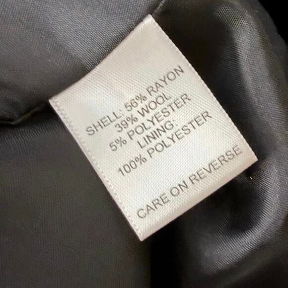 Talbots Polka Dot Pantsuit Blazer 22W Pant 24W Made USA Italian Fabric plus size - Picture 10 of 15